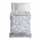 Coperta terapeutica originale - Rivestimento in cotone bianco New York