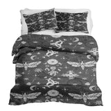 Set di biancheria da letto con coperta terapeutica Libellula spaventosa