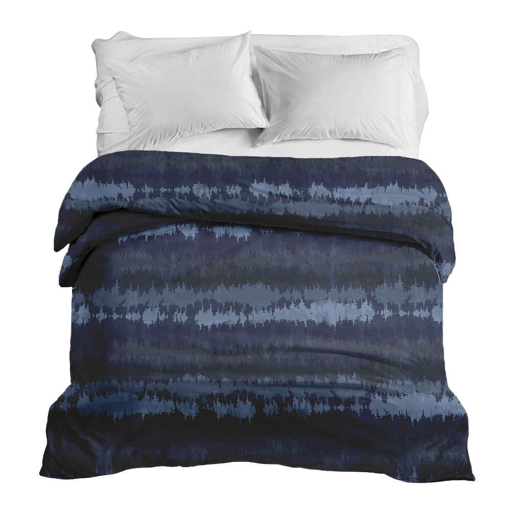 Coperta terapeutica originale - Rivestimento in cotone onde sonore blu