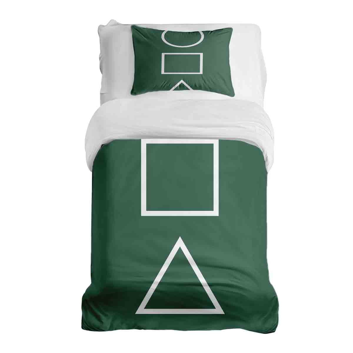 Set di biancheria da letto con coperte terapeutiche forme Dalgona