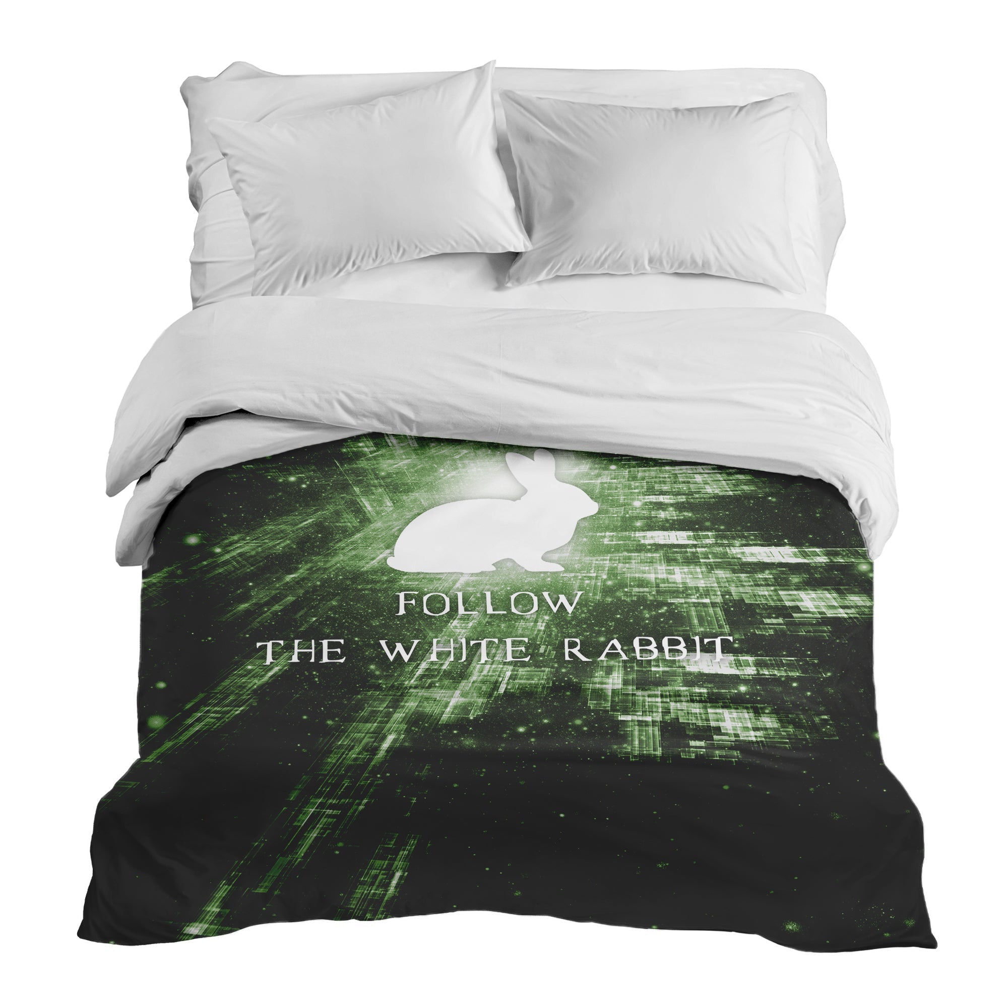 Coperta terapeutica originale - Rivestimento in cotone Segui il Coniglio