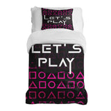 Set di biancheria da letto con coperta terapeutica Let's Play