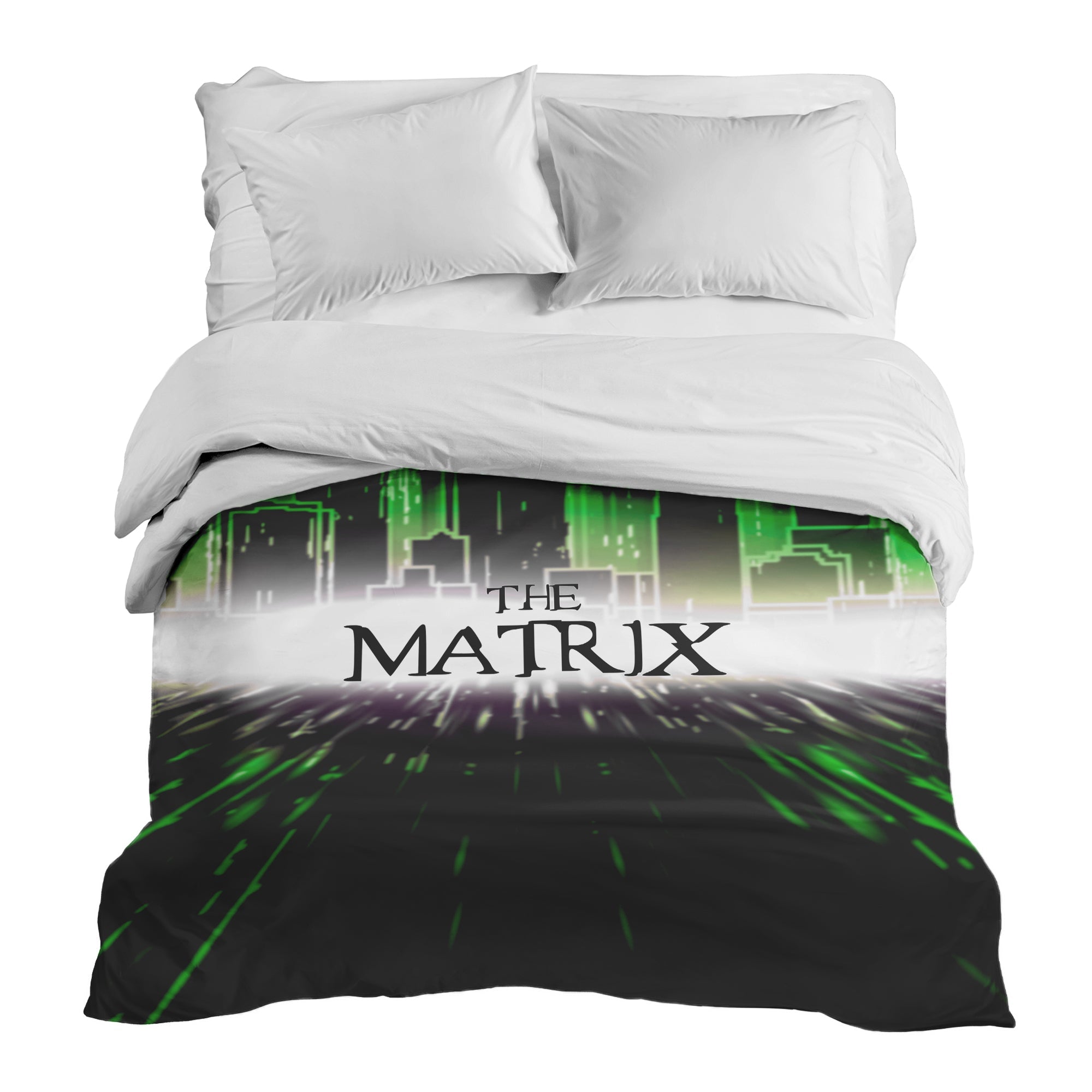 Coperta terapeutica originale - Rivestimento in cotone Città The Matrix