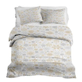 Set di biancheria da letto con coperta terapeutica, chiara nevicata