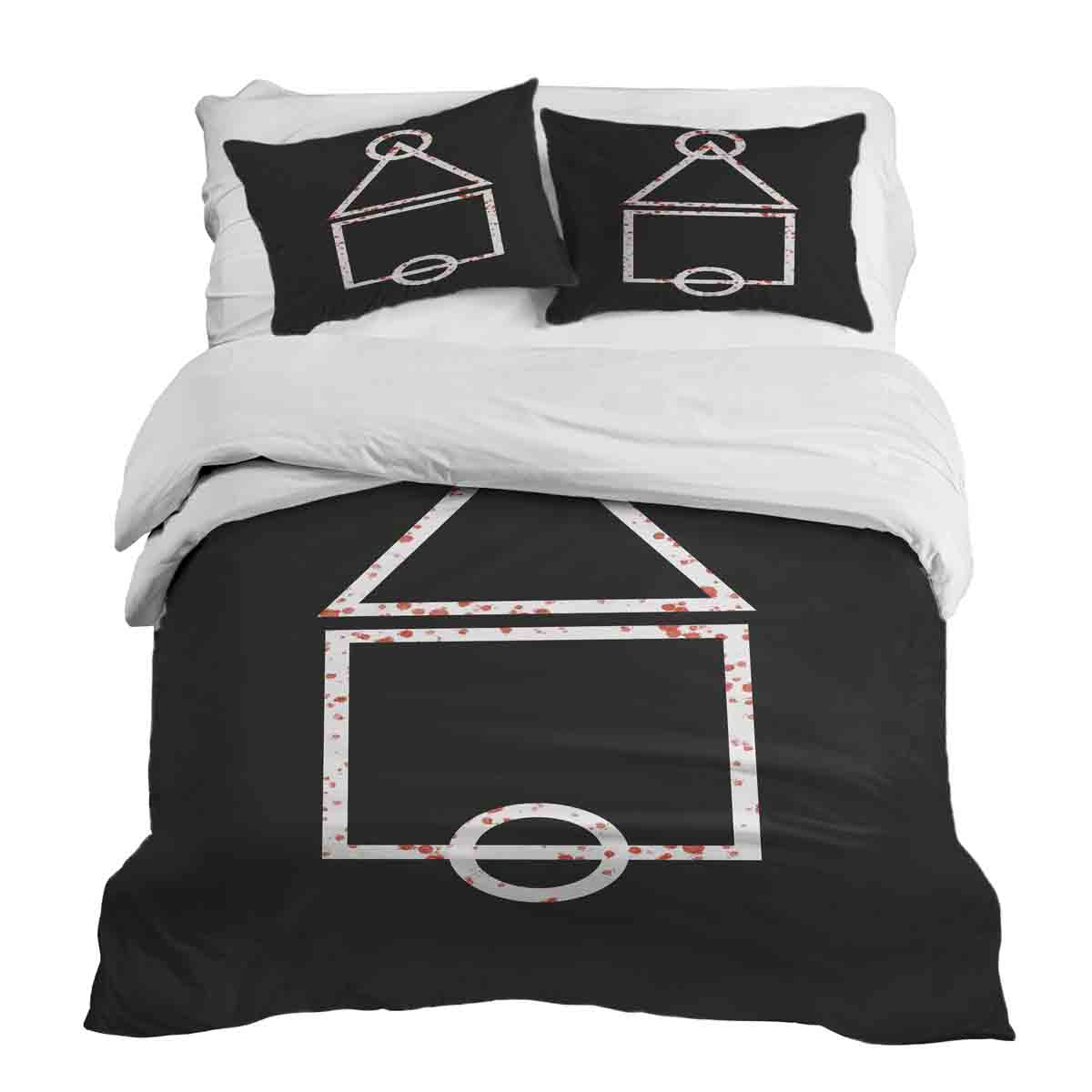 Set di biancheria da letto con coperte terapeutiche forme sanguinanti