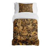 Set di biancheria da letto con coperte terapeutiche foglie autunnali