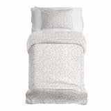 Set di biancheria da letto con coperte terapeutiche bianco con mezzi cerchi