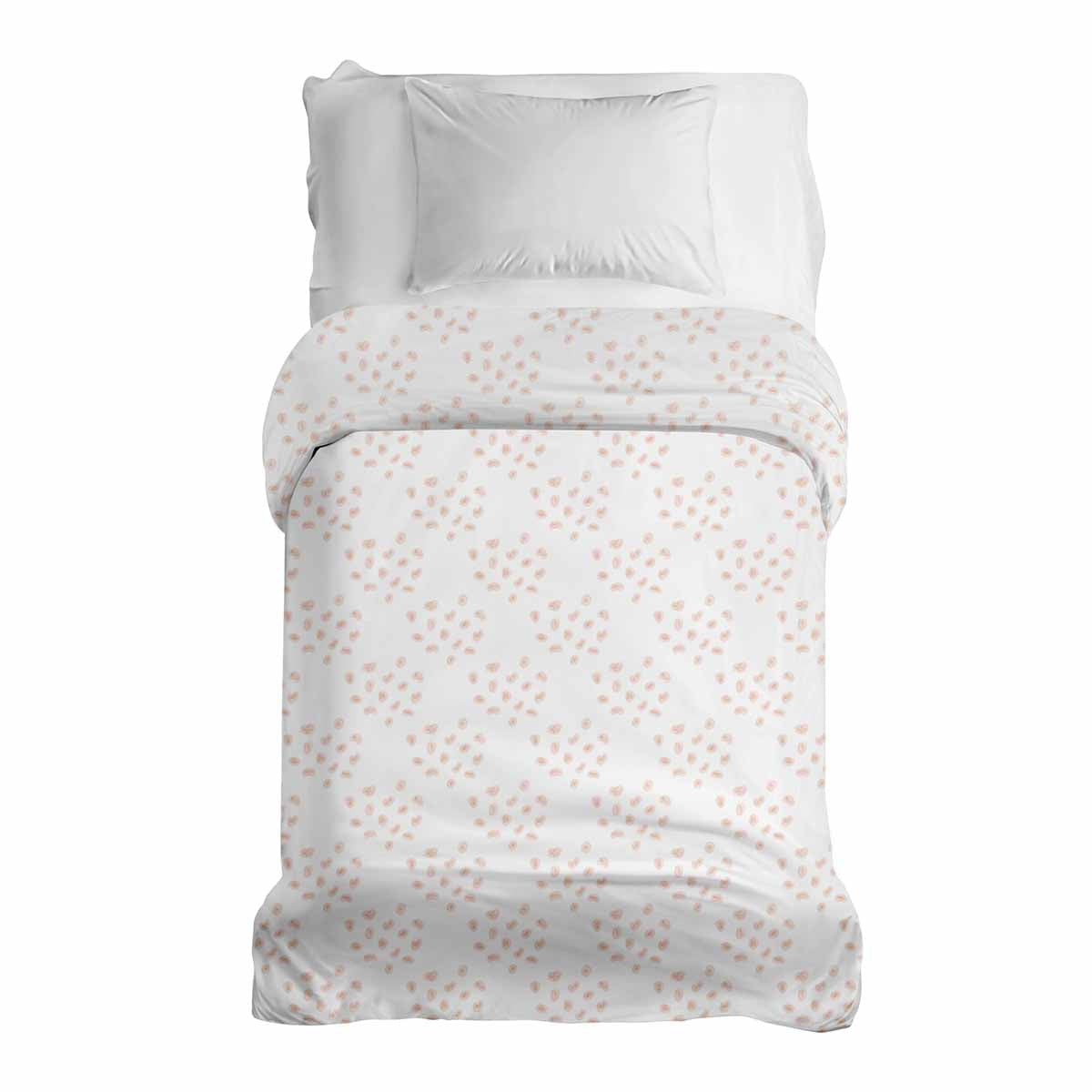 Coperta terapeutica originale - Rivestimento in cotone con puntini arancioni