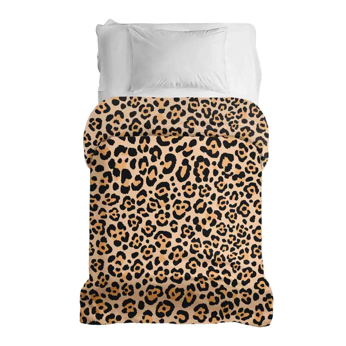 Coperta terapeutica originale - Rivestimento in cotone stampa leopardo