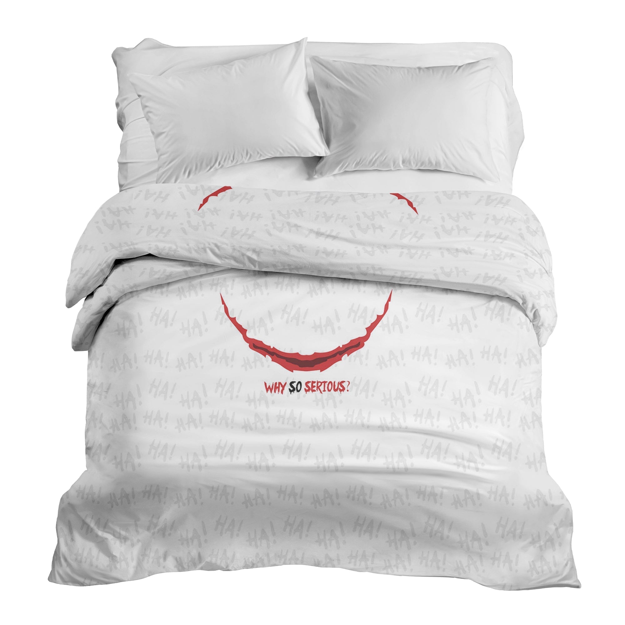 Coperta terapeutica originale - Rivestimento in cotone bianco Perché così serio?