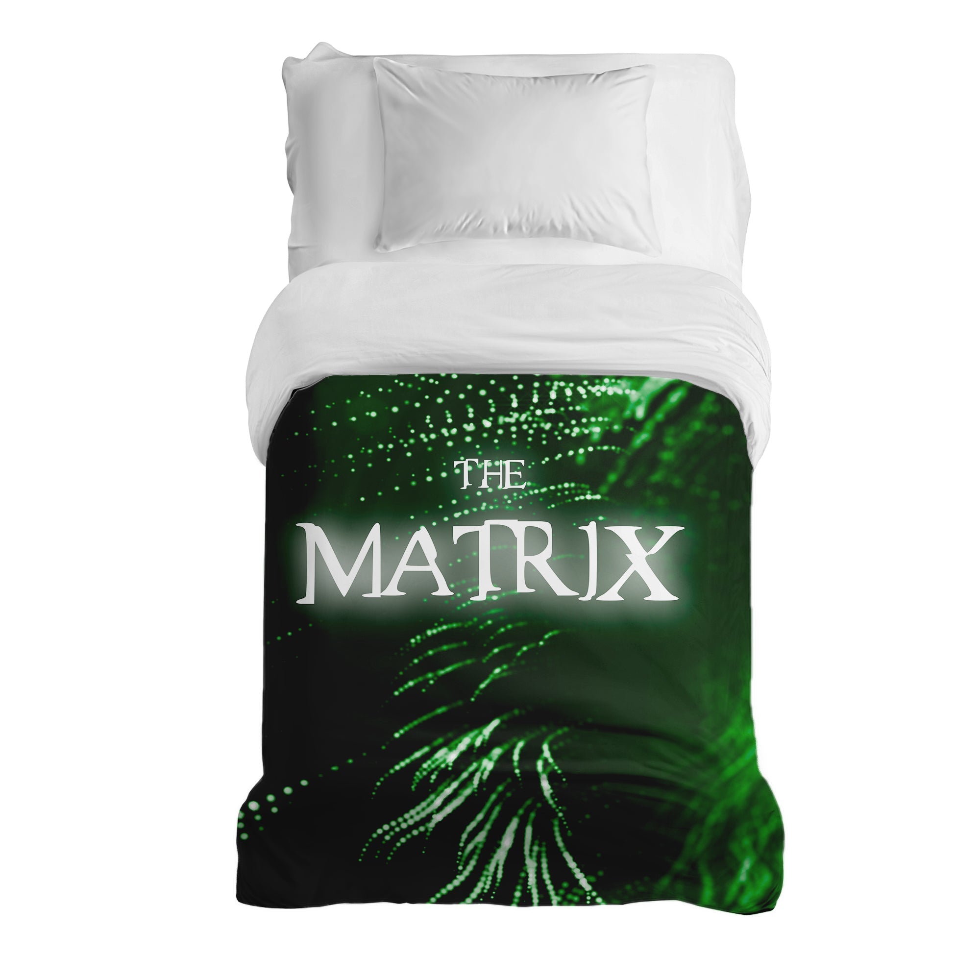 Coperta terapeutica originale - Rivestimento in cotone verde The Matrix