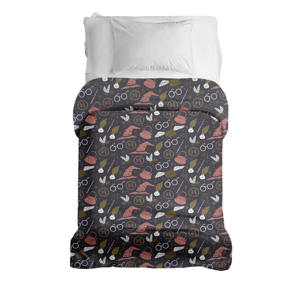 Coperta terapeutica originale - Rivestimento in cotone nero Magia