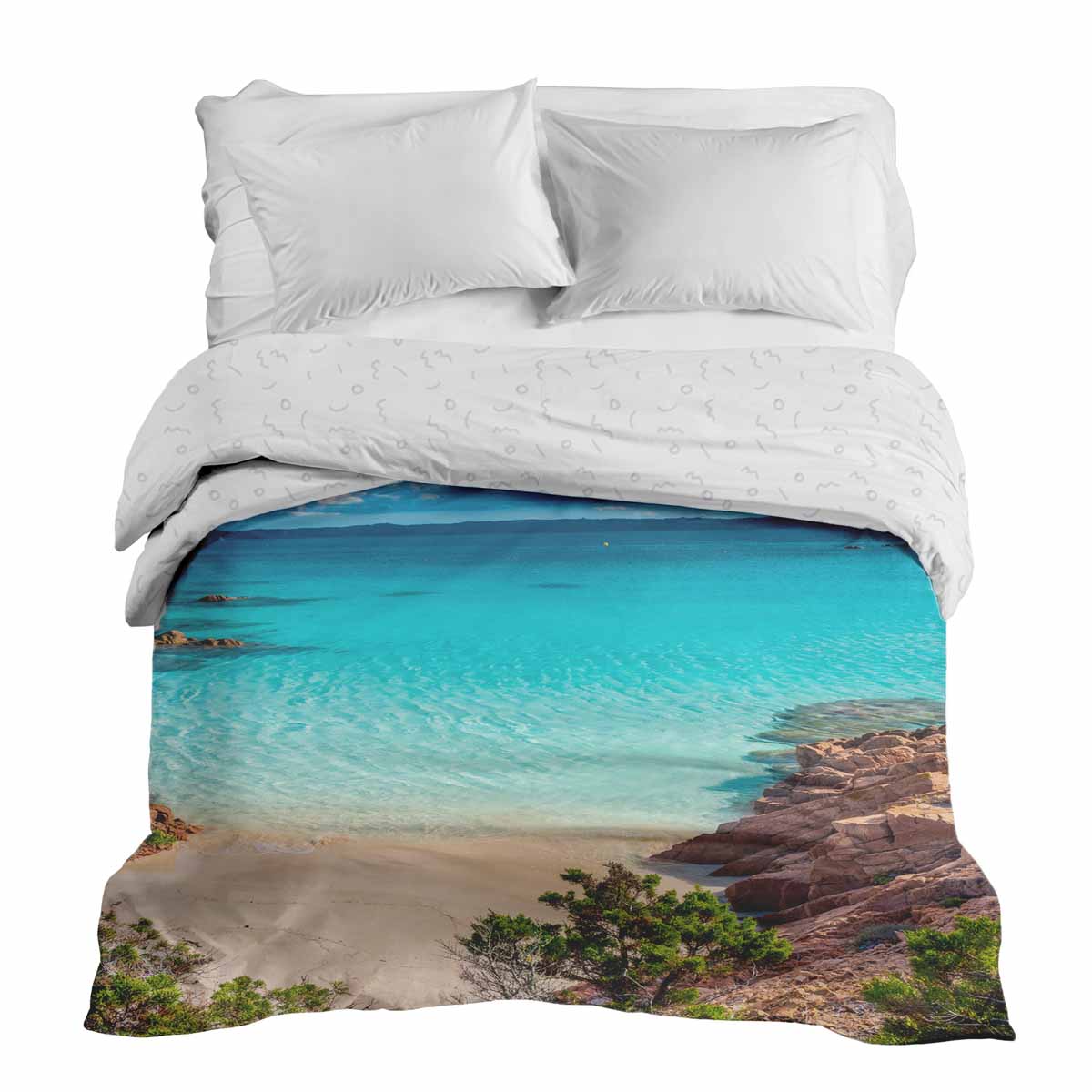 Coperta terapeutica originale - Rivestimento in cotone Fernweh