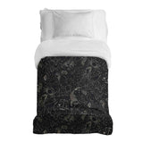 Coperta terapeutica originale - Rivestimento in cotone nero oroscopo