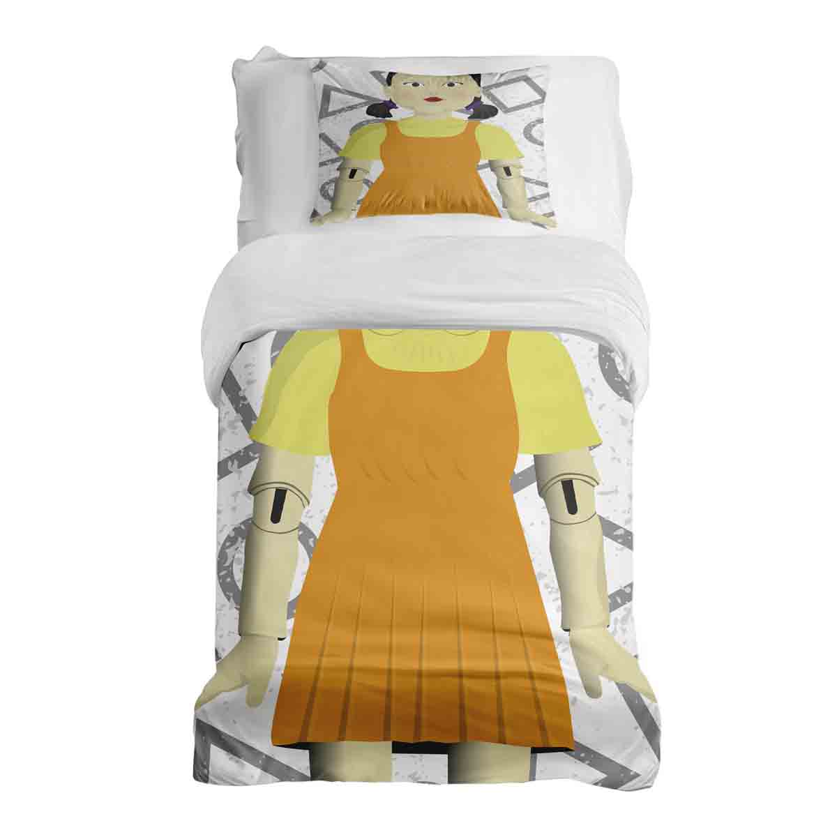 Set di biancheria da letto con coperta terapeutica Red Light, green Light