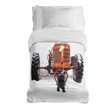Coperta terapeutica originale - Rivestimento in cotone trattore arancione