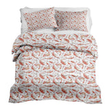 Set di biancheria da letto con coperta terapeutica Carpa Arancione
