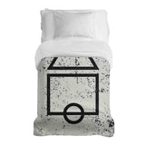 Coperta terapeutica originale - Rivestimento in cotone bianco forme Dalgona