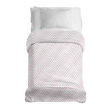 Coperta terapeutica originale - Rivestimento in cotone rosa a onde