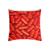 Cuscino sanitario rosso compresse
