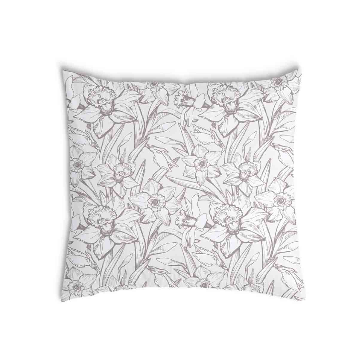 Cuscino sanitario con narcisi