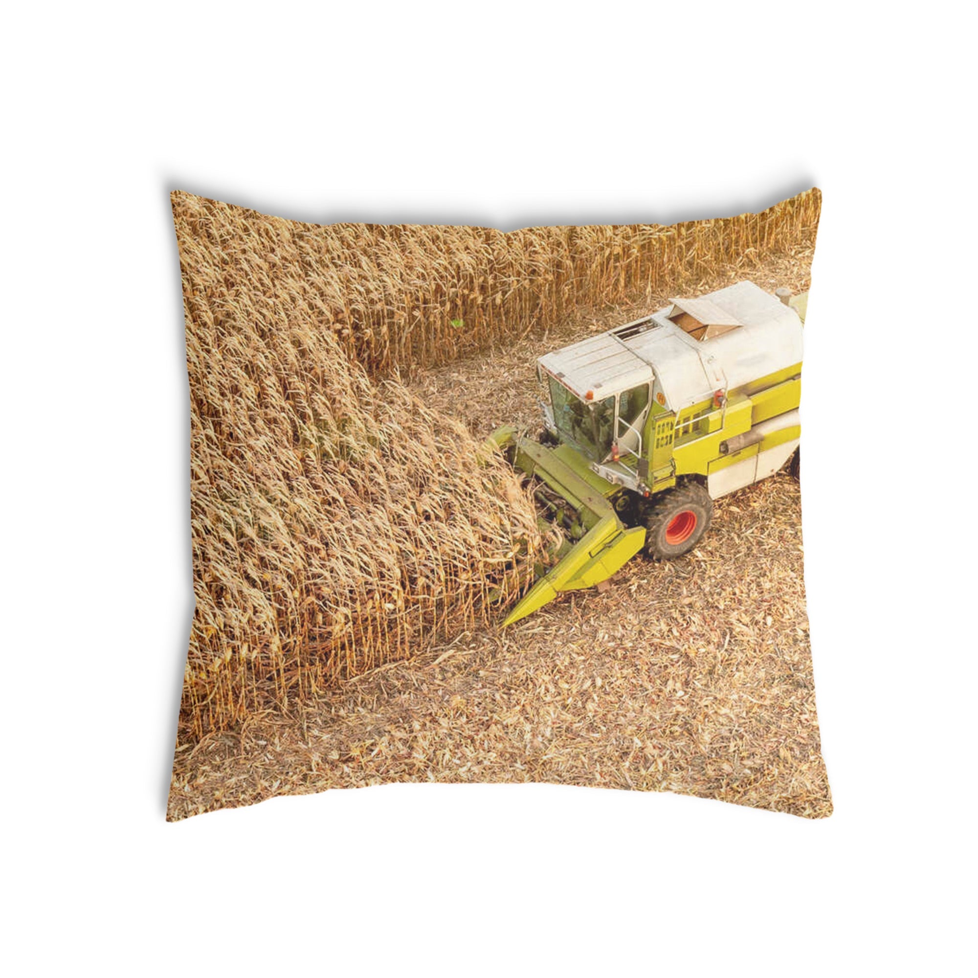 Cuscino salute trattore sul campo