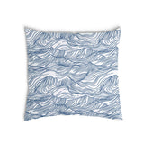 Cuscino sanitario onde in blu