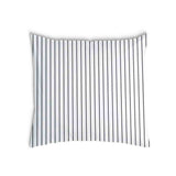 Cuscino sanitario bianco con strisce nere