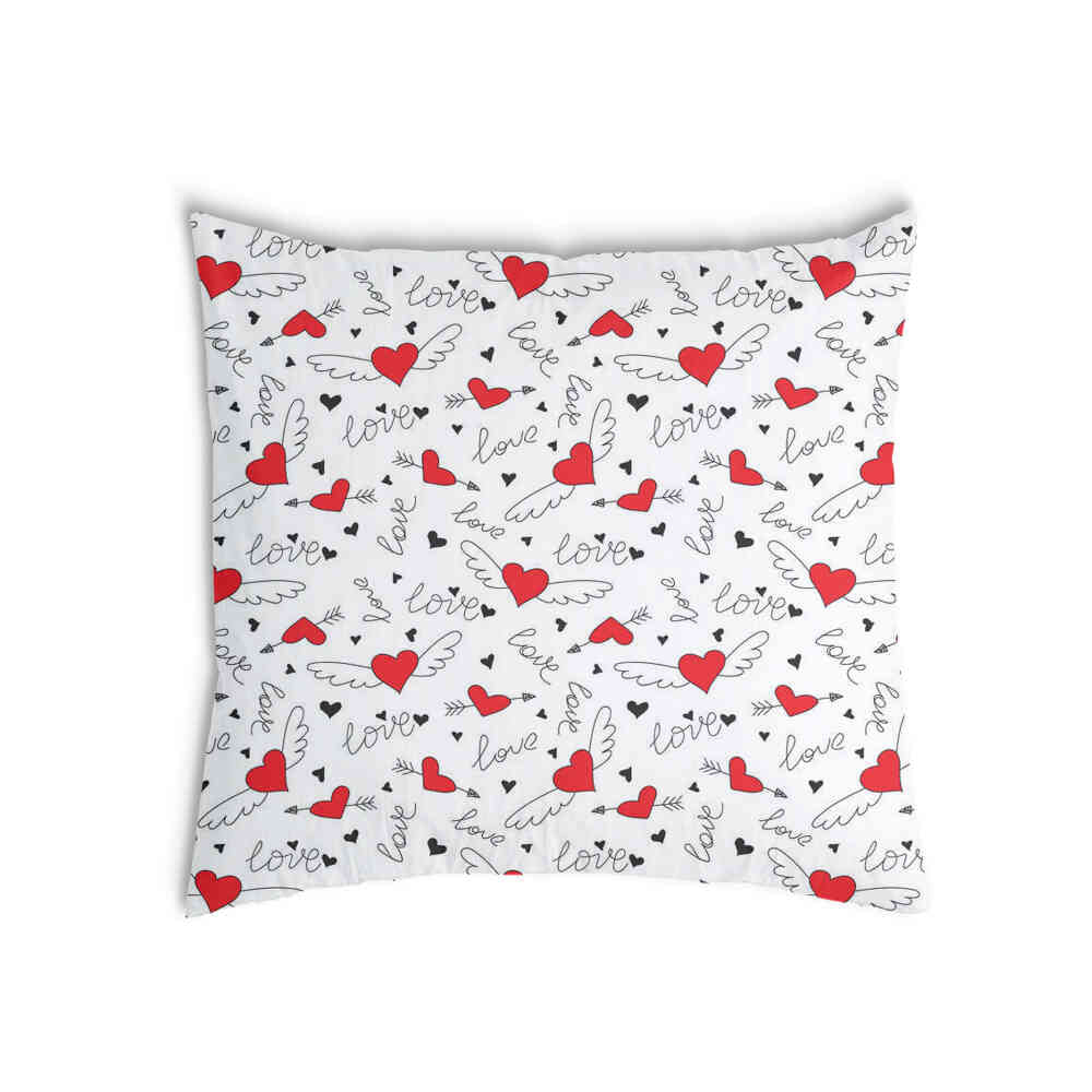 Cuscino salute L'amore dà le ali