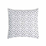 Cuscino sanitario bianco con macchie grigie