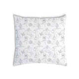 Cuscino salute Natale astratto