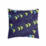 Cuscino sanitario blu scuro con frecce