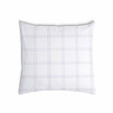 Cuscino sanitario bianco con strisce viola