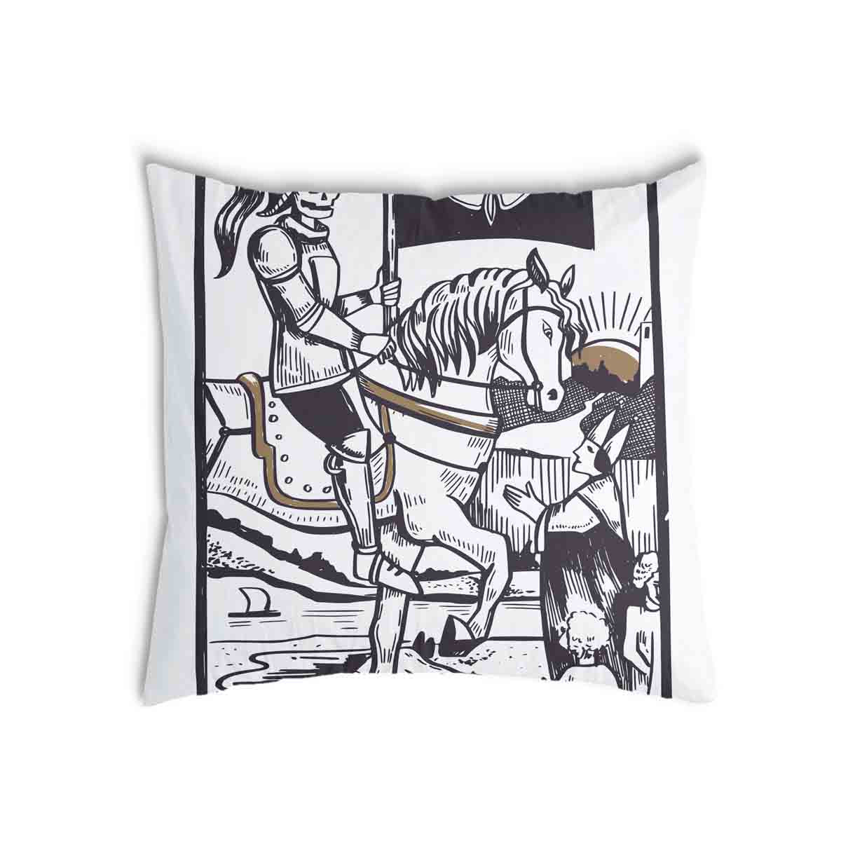 Cuscino salute colpo del cavaliere