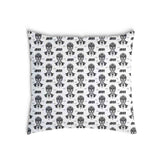 Cuscino salute Joker bianco e nero