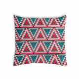 Cuscino sanitario con triangoli colorati