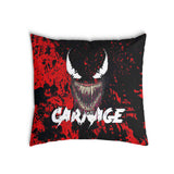 Cuscino salute nero volto joker