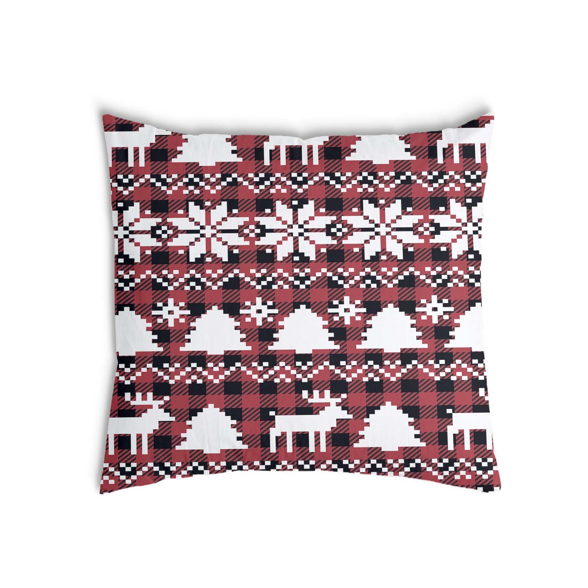 Cuscino salute Karo con motivi natalizi