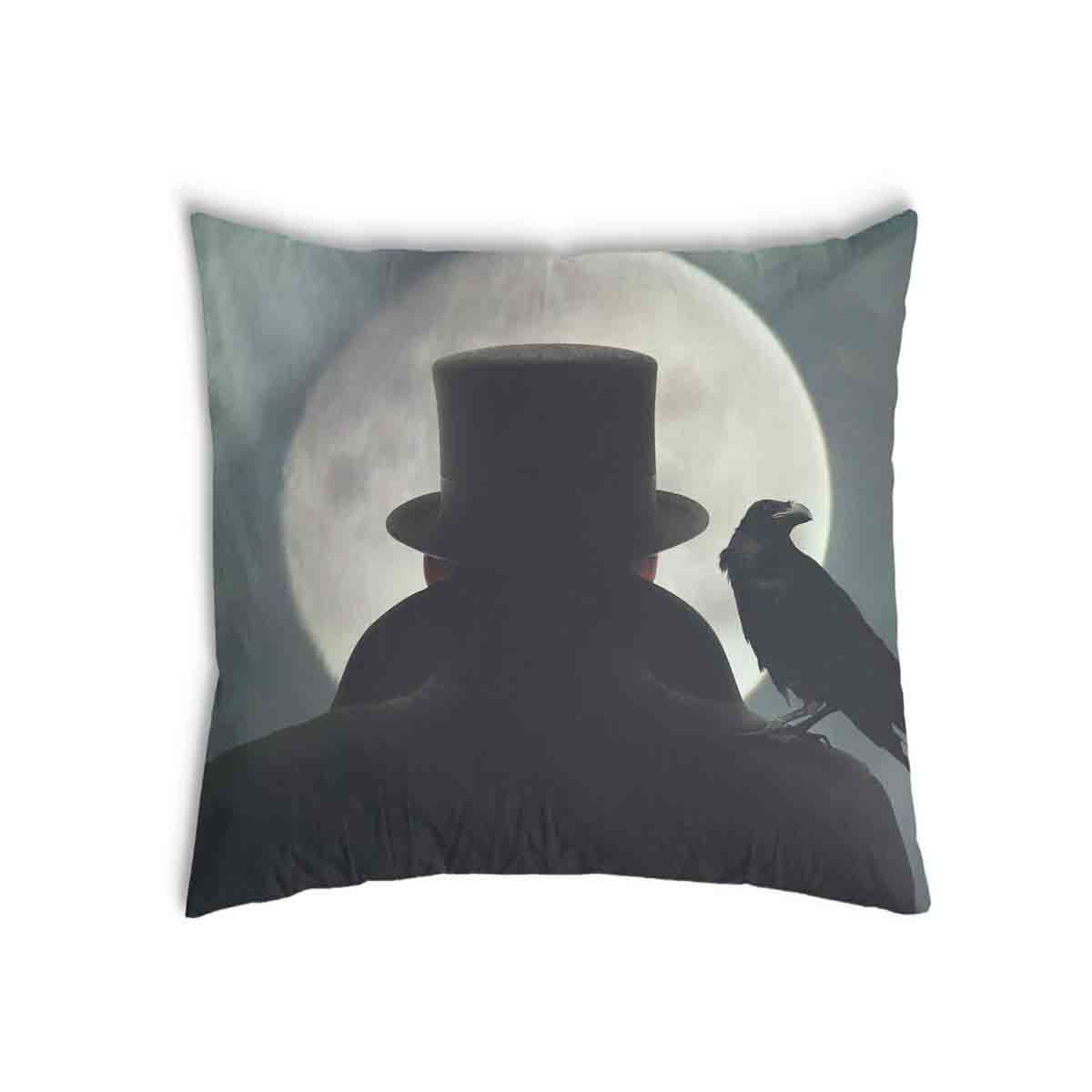 Cuscino salute uomo alla luce della luna