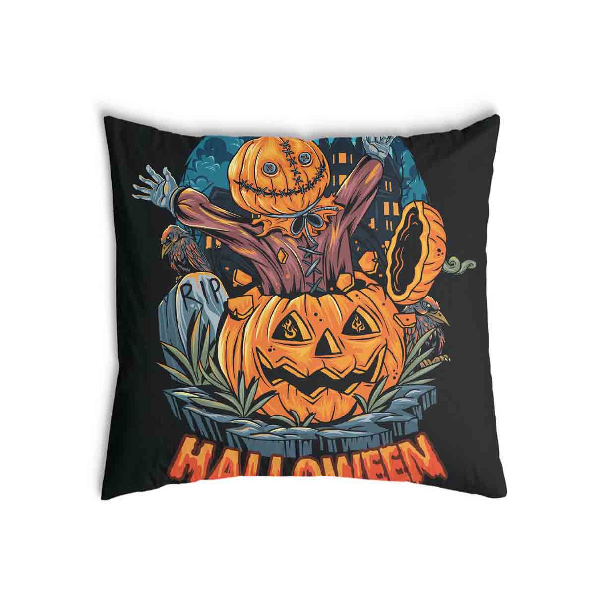 Cuscino salute Halloween zucca