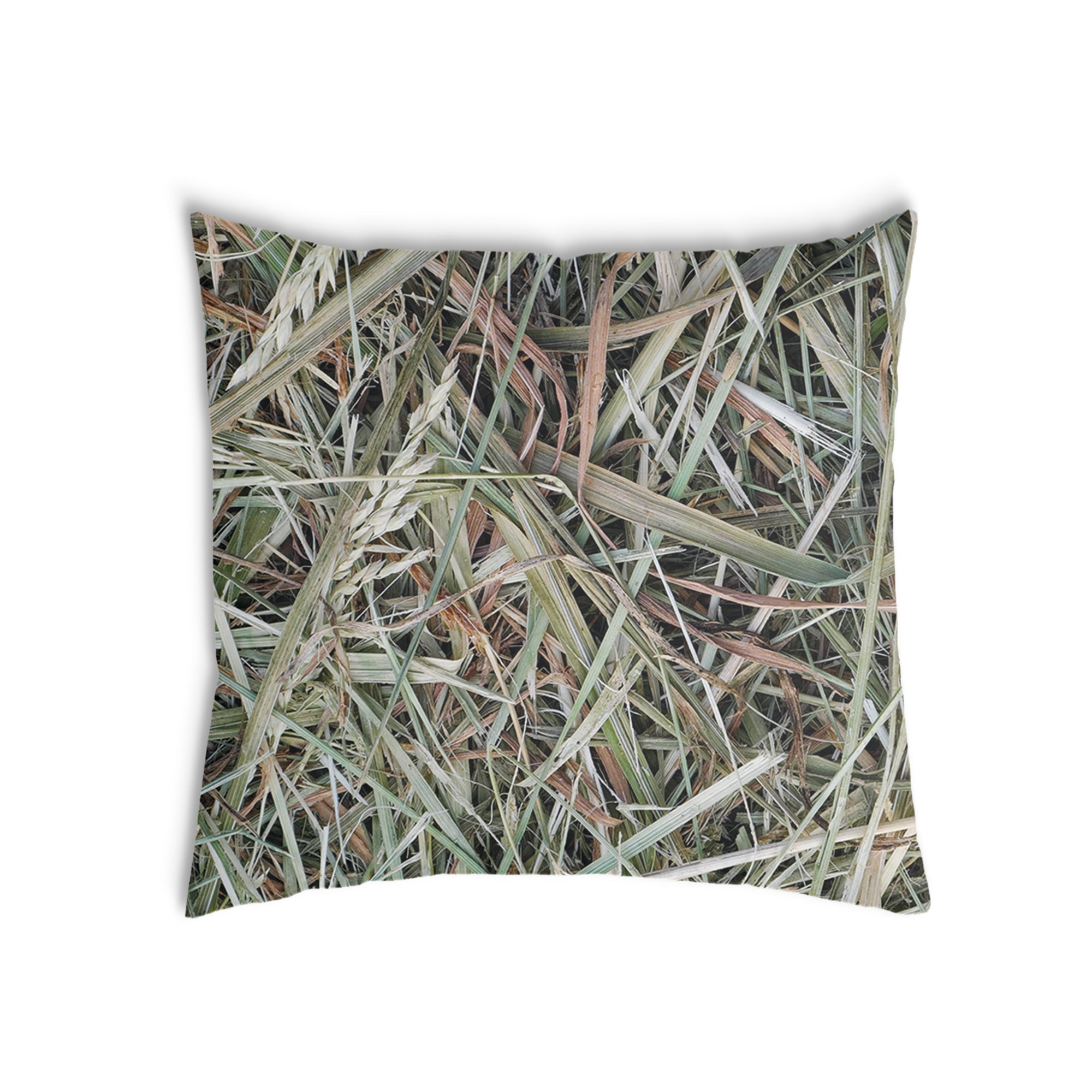 Cuscino sanitario bianco con paglia