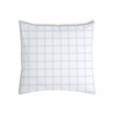 Cuscino sanitario bianco blu a quadri