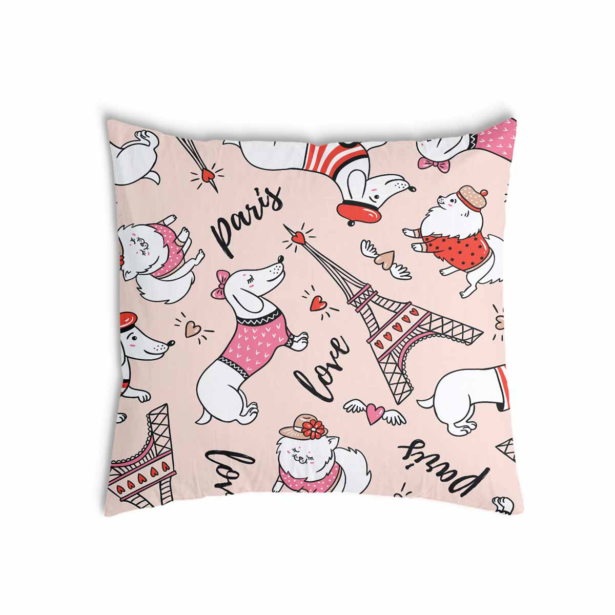 Cuscino salute cane a Parigi