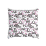 Cuscino per la salute con Buddha rosa