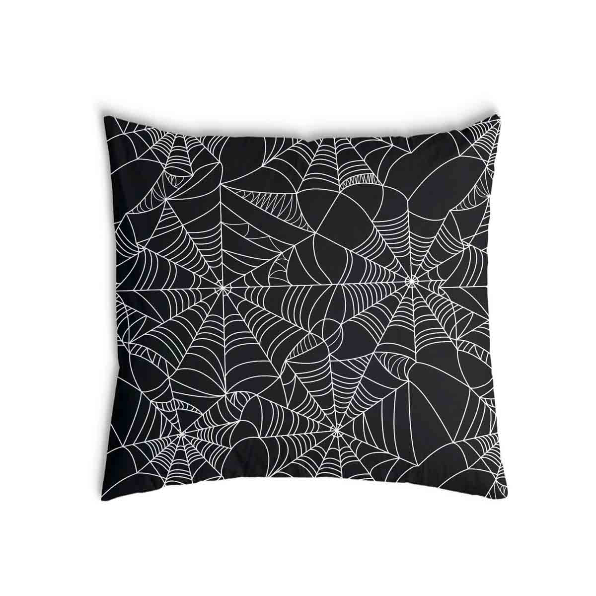 Cuscino sanitario nero con ragnatela