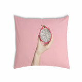 Cuscino salute rosa con frutto del drago