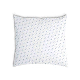 Cuscino sanitario bianco con onde blu