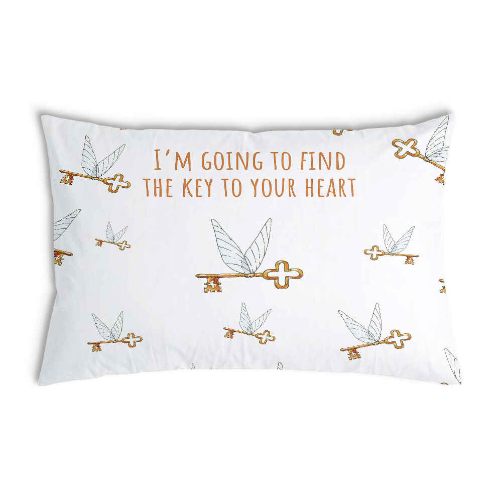 Cuscino sanitario bianco con chiave volante