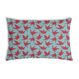 Cuscino salute rosso origami