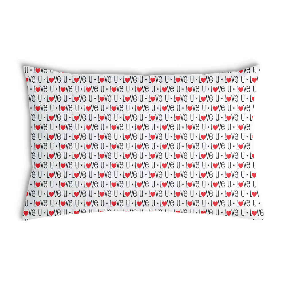 Cuscino salute bianco Love U